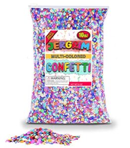 festive mexican paper confetti bag- 10oz/285gr. perfect for birthday parties, pinata filler, easter eggs (cascarones), wedding toss, fiesta party decor, cinco de mayo and much more!