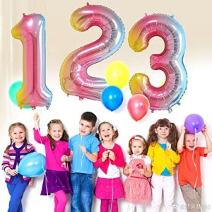 Smlpuame 40 inch Number Balloon 0-9 Gold Large Number 11 Balloons,Digital Balloons for Birthday Party Celebration Decorations Supplies, Helium Foil Number Balloons for Wedding Anniversary