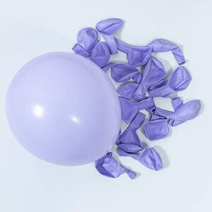 Macaron Purple Balloon Arch Garland Kit-Macaron Purple Balloon Metallic Purple Balloon 133Pcs for Birthday,Gender Reveal,Baby Shower,Wedding,Engagement,Christmas and Bachelor Party Decoration.