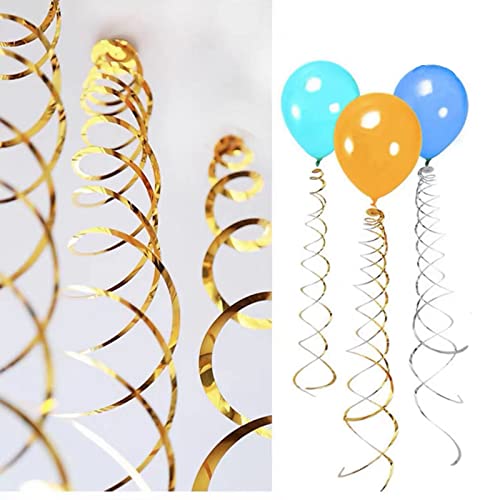 30 Pieces Hanging Swirls Party Decorations Foil Swirl Hanging Decoration，for Ceiling Birthday Graduation Wedding Christmas Halloween Celebration Party Decor 22"