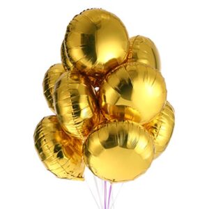 50pcs/lot Round Shape Foil Mylar Helium Balloon 18" Balloon Birthday Party Decoration Foil Balloons