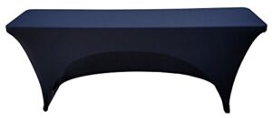 spandex cover for 18 x 72 rectangular training tables(black)