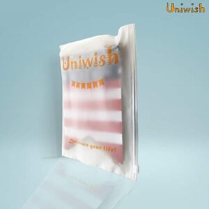 Uniwish USA Banner Burlap Bunting 4th of July Decorations American Independence Day Celebration Red White and Blue Theme Party Supplies