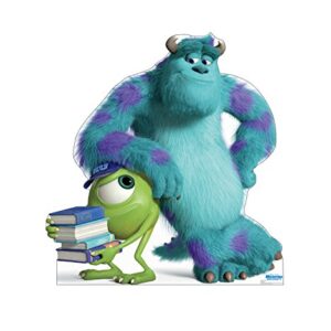 Cardboard People Mike & Sulley Life Size Cardboard Cutout Standup - Disney Pixar's Monsters University