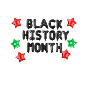 ninalem’s party black history month balloon banner