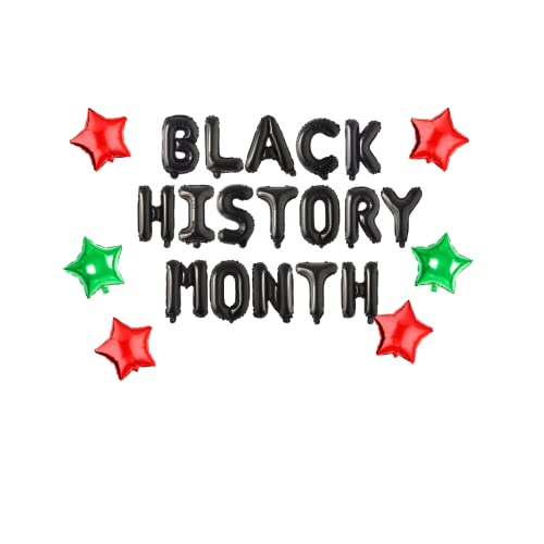 Ninalem's Party Black History Month Balloon Banner