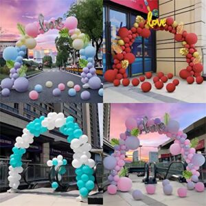 Balloon Arch Kit, Large Adjustable Balloon Column Stands Set for Wedding, Baby Shower, Birthday Party, Bachelorette Party, Other Parties and Events (10ft T, 10ft W)