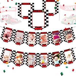 jevenis racing car first birthday banner fast one birthday party decoration supplies fast one birthday decoration racing car photo banner