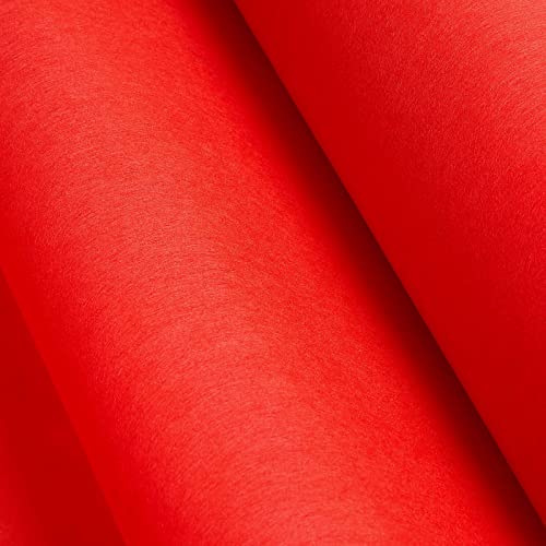 3 x 100 ft Red Carpet Runner for Party Decorations, Special Events, Weddings (40gsm Thickness)