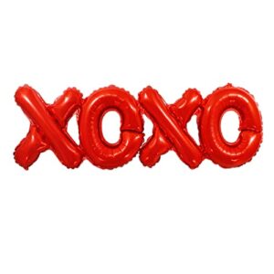 soochat xoxo balloons | valentines day letters foil balloons – wedding mother’s day father’s day propose marriage anniversary backdrop
