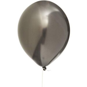 Black and Lime Green Latex Party Balloons (12 In, 50 Pack)