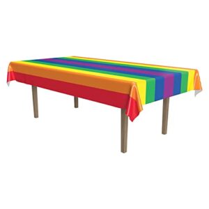 rainbow tablecover party accessory (1 count)