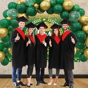 Green Graduation Party Decorations 2023,67pcs Class of 2023 Party Decor Kit with Balloon Garland Backdrop Banner and Tablecloth for High School, College, Medical Student Graduation Party Supplies