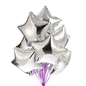 50pcs/lot 18 Inch Star Shape Foil Balloon Helium Balloon Birthday Party Decoration