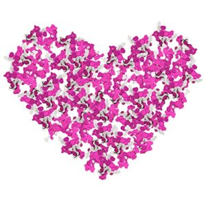 3000 pcs glitter confetti cute sprinkle confetti party confetti table decoration confetti for valentine’s day decoration confetti, confetti cannon, celebration, wedding , engagement confetti