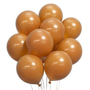 tan brown balloons 12 inch 50 pack retro cocoa balloons baby shower balloon wedding bridal shower birthday neutral jungle party decorations