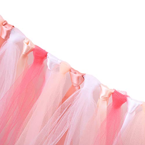 Peach Theme First Birthday Banner - First Birthday High Chair Banner, Sweet Peach Tutu, One Sweet Peach Birthday Decorations, Crush Cake Photo Props Background