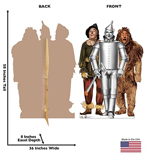 Advanced Graphics Tinman, Lion and Scarecrow (Wizard of Oz 75th Anniversary) 70" x 45"