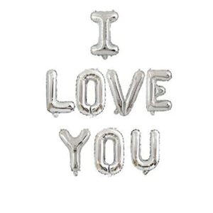 avmbc valentines day balloons i love you letter foil balloon anniversary wedding valentines party decoration supplies