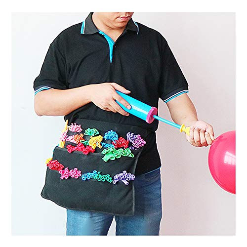 MOCOHANA Multifunctional Balloon Organizer Bag Portable Balloon Tool for Clown/Balloon Entertainer/Balloon Twister(Waist Bag)