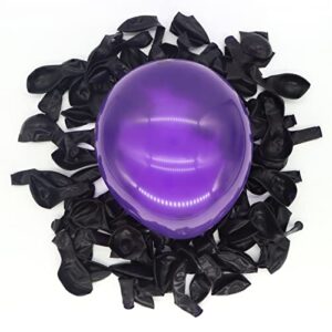 Dark Purple Balloon Arch Garland Kit-Light Purple Balloon Metallic Purple Balloon 134Pcs for Gender Reveal,Birthday,Wedding,Graduation,Christmas and Halloween Party Decoration.