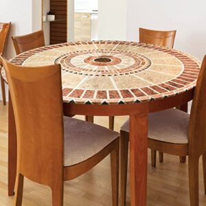 Jobar Decorative Stretch Table Cover (Mosaic), one Size