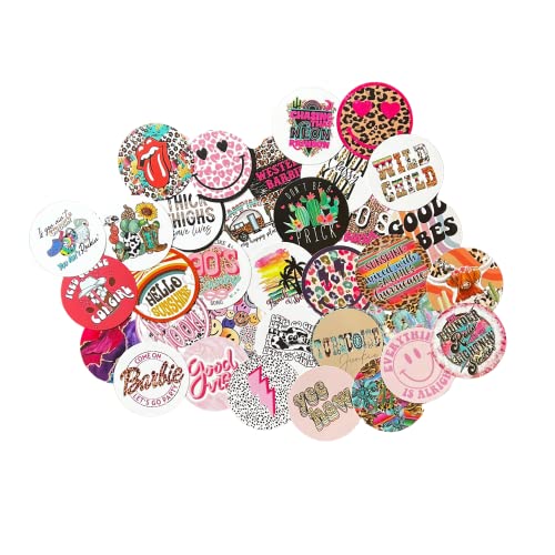 Freshie Cardstock Cutouts Rounds 3” inch for Freshies Random Mix | 32 pk| For Scented Aroma Beads Bake with Mold for Car Freshie Designs, Western, Cow, Drip, Beer available Smiley, Mama, Bull Skull