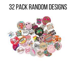 Freshie Cardstock Cutouts Rounds 3” inch for Freshies Random Mix | 32 pk| For Scented Aroma Beads Bake with Mold for Car Freshie Designs, Western, Cow, Drip, Beer available Smiley, Mama, Bull Skull