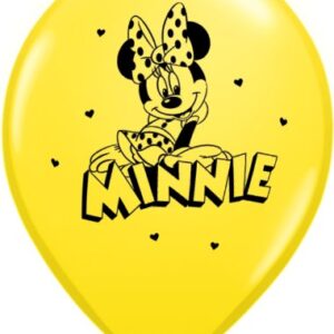 Pioneer Party Group Officially Licensed Disney 12-Inch Latex Balloons, Mickey and Pals Assorted Colors, 6-Count