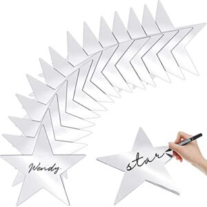 11 inches star cutouts double printed paper stars decoration for wedding party supplies(,)