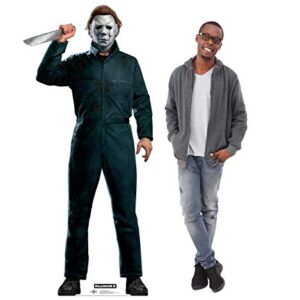 Cardboard People Advanced Graphics Mike Myers with Knife Life Size Cardboard Cutout Standup - Halloween II (1981 Film)