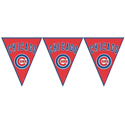 Chicago Cubs Major League Baseball Pennant Banner - 12 Feet, 1 Pc