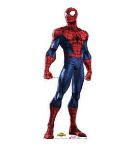cardboard people spider-man life size cardboard cutout standup – marvel: contest of champions