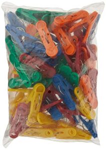 premium balloon accessories balloon accessories clip-n-weight, 16g, primary colors