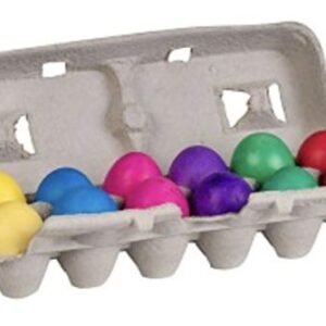 Silly Rabbit Confetti Eggs, Cascarones, 1 Doz., (Pack of 6 - Total 72 Eggs)