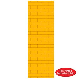 Yellow Brick Road Novelty Aisle Floor Runner Princess Decorations Party Supplies 24" x 10'