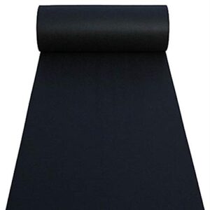 aisle runners wedding accessories black aisle runner carpet rugs for step and repeat display, ceremony parties and events indoor or outdoor decoration 24 inch wide x 15 feet long