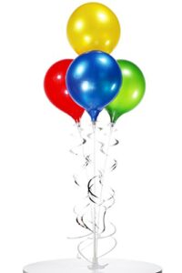 permashine – reusable and helium free balloon bouquet – permanent plastic indoor and outdoor balloons