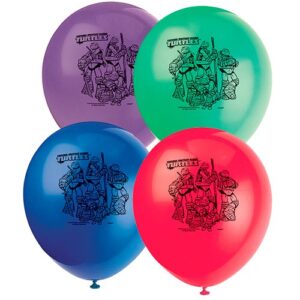 12" Teenage Mutant Ninja Turtles Latex Balloons, 8ct