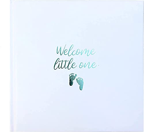 FUNNY PARTY PIECES Baby Shower Guest Book - Welcome Little One - Baby Book Keepsake Memory Idea for The Mummy to Be