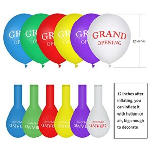 30 Pcs Grand Opening Balloons Colorful Celebrate Business Balloons 12 Inches Latex Balloons for Opening Ceremony Decoration