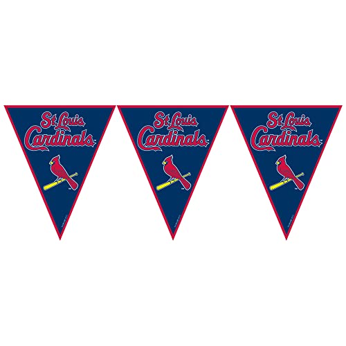 St. Louis Cardinals Major League Baseball Pennant Banner - 12 Feet, 1 Pc