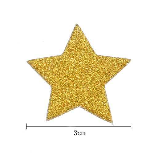 CCINEE Glitter Gold Star Confetti for Wedding Bachelorette Party St. Valentine's Day Decoration Pack of 200