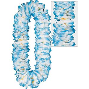 amscan divine flower lei costume accessory – 40″, blue – 1 pc