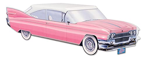 Beistle 50's Cruisin-Feet Car Centerpiece, 13 3/4-Inch, Multicolor