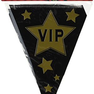 VIP Pennant Banner Party Accessory (1 count) (1/Pkg)