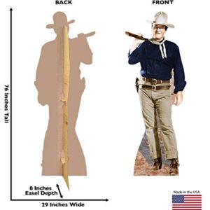 Advanced Graphics John Wayne Rifle on Shoulder Life Size Cardboard Cutout Standup