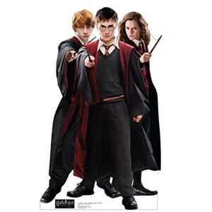 Advanced Graphics Harry, Hermione & Ron in Robes Life Size Cardboard Cutout Standup - Harry Potter and The Order of The Phoenix