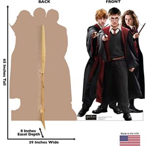 Advanced Graphics Harry, Hermione & Ron in Robes Life Size Cardboard Cutout Standup - Harry Potter and The Order of The Phoenix