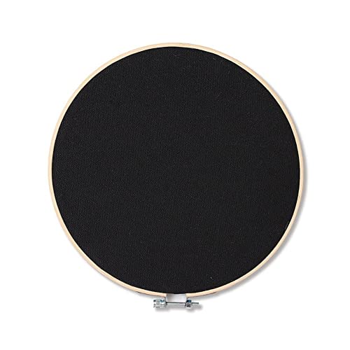 REOVE Wall Hanging Pin Collection Display Stand Enamel Pin Display Holder Display Board, Canvas Leather Embroidery Hoop for Display Pins Buttons Wall Decoration